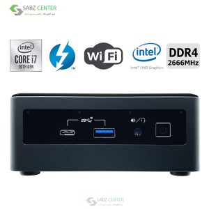 کامپیوتر کوچک اینتل مدل NUC10i7FNH - C 1 کامپیوتر کوچک اینتل مدل NUC10i7FNH