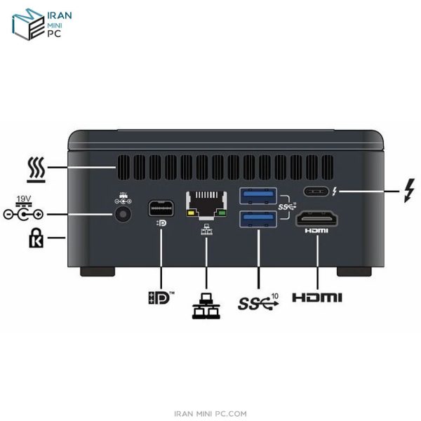 کامپیوتر کوچک اینتل NUC11PAHi5 4-120SSD